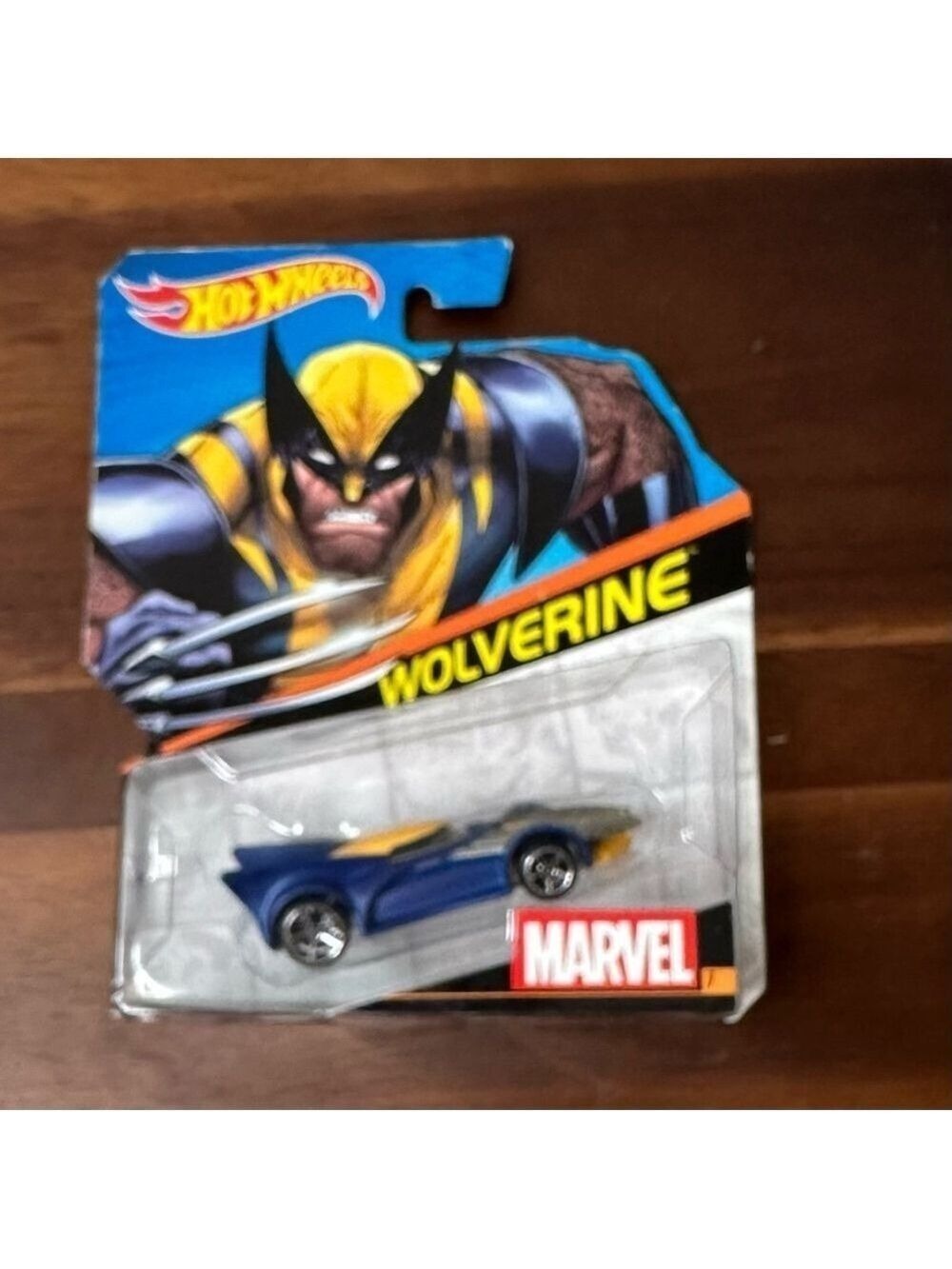 Hot Wheels Marvel Wolverine Character Car Diecast 1:64 Scale NIP 2014